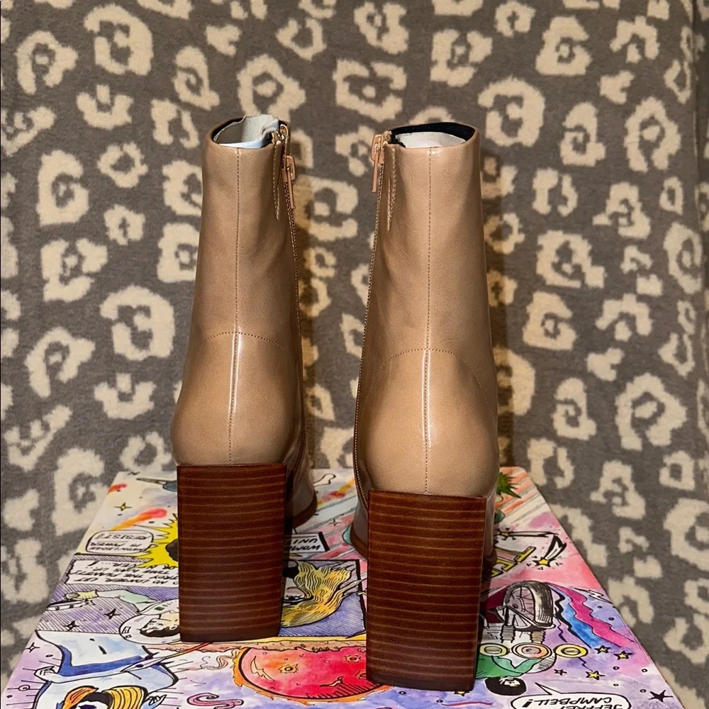 Jeffrey Campbell Sirenna Booties 👢👢 in Natural 😍😍  New & Never Worn 😍😍 - Picture 7 of 17